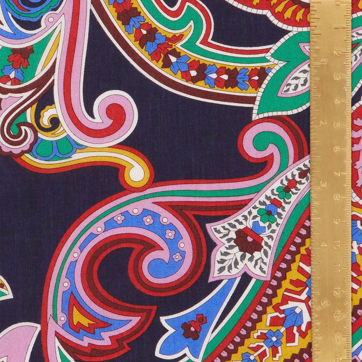 Liberty Fabrics Paisley Fanfare A Tana Lawn Cotton