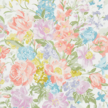 Liberty Fabrics & Bridgerton Bouquet Parade Spot Tana Lawn Cotton