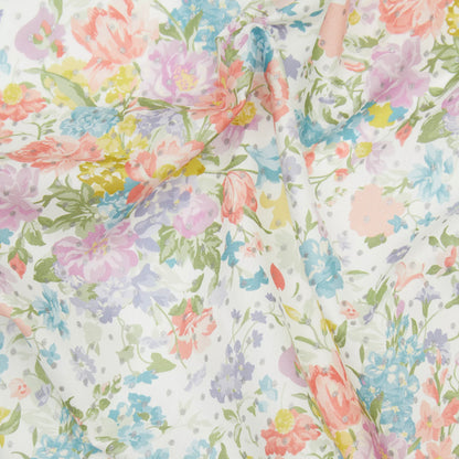Liberty Fabrics & Bridgerton Bouquet Parade Spot Tana Lawn Cotton