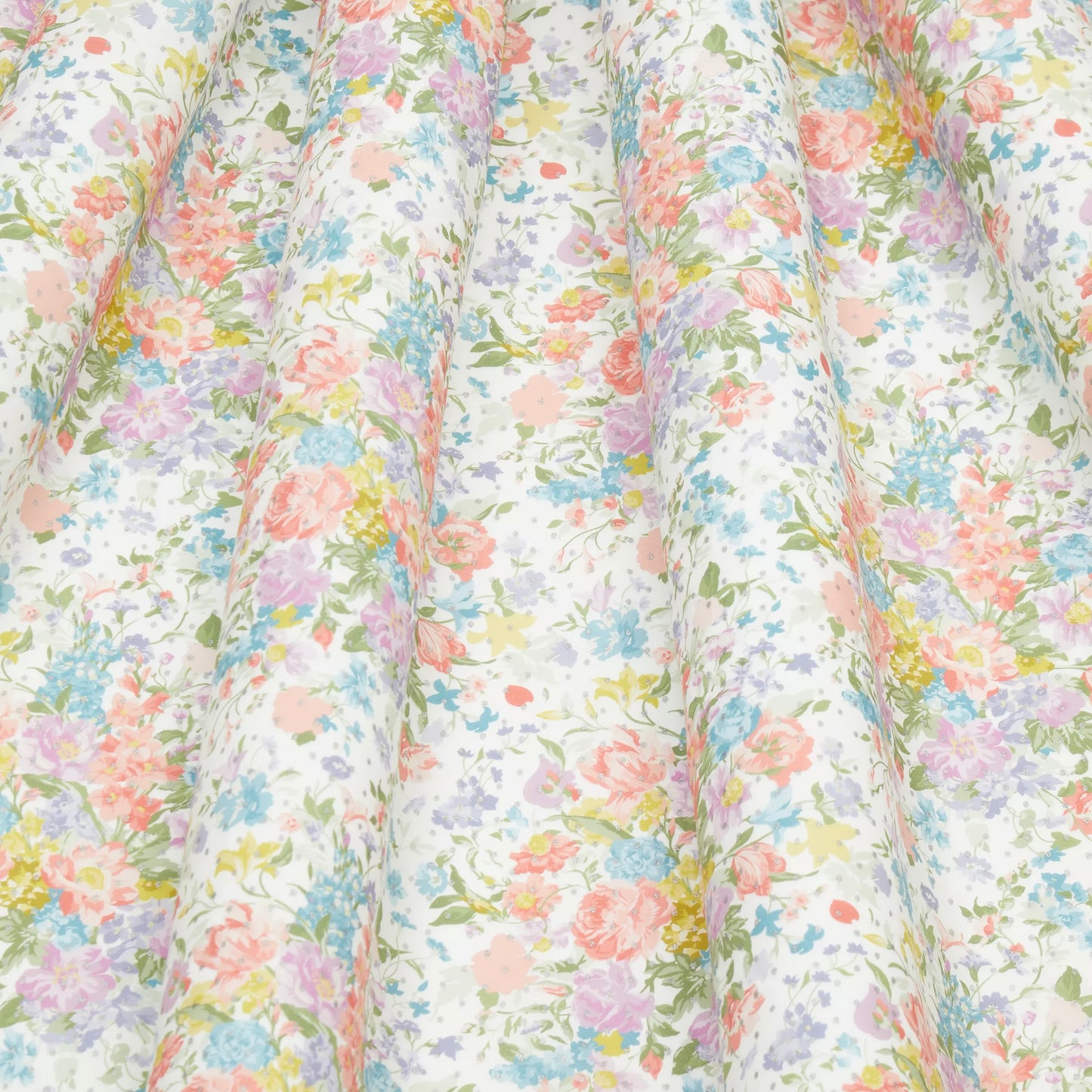 Liberty Fabrics & Bridgerton Bouquet Parade Spot Tana Lawn Cotton