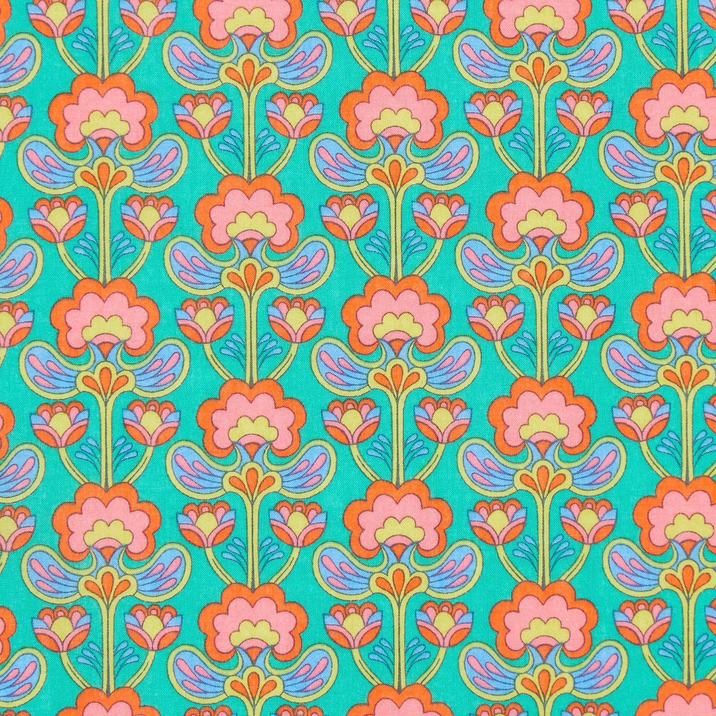 Liberty Fabrics Peacock Posy A Tana Lawn Cotton