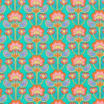 Liberty Fabrics Peacock Posy A Tana Lawn Cotton