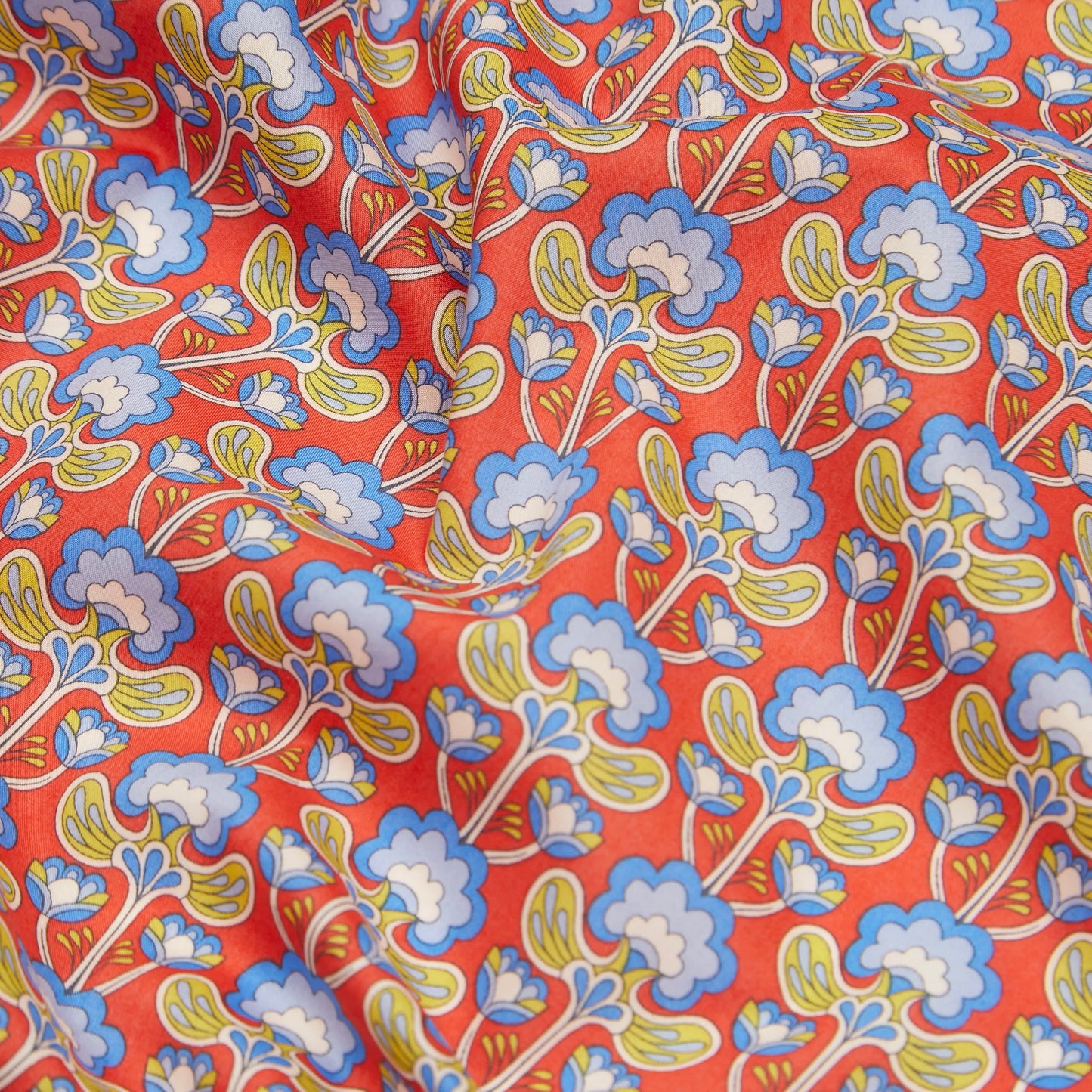 Liberty Fabrics Peacock Posy C Tana Lawn Cotton