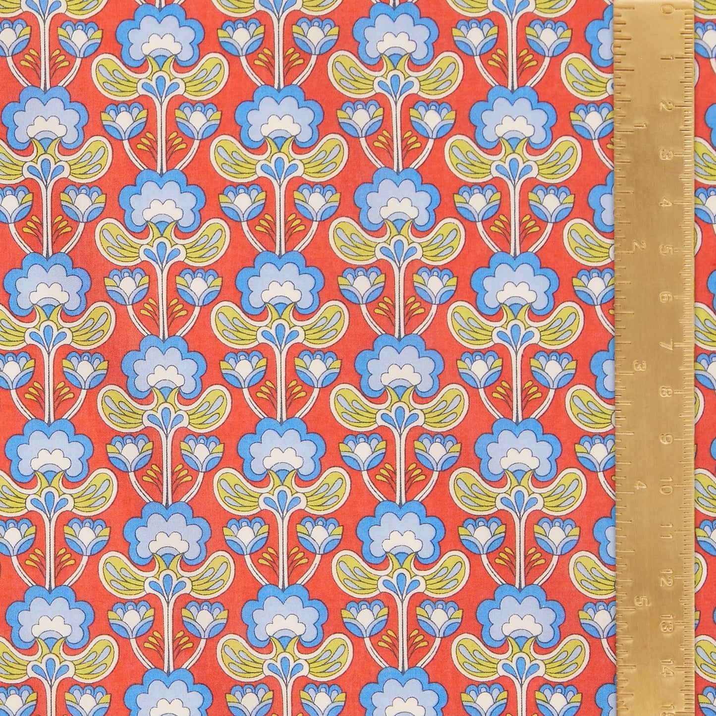 Liberty Fabrics Peacock Posy C Tana Lawn Cotton