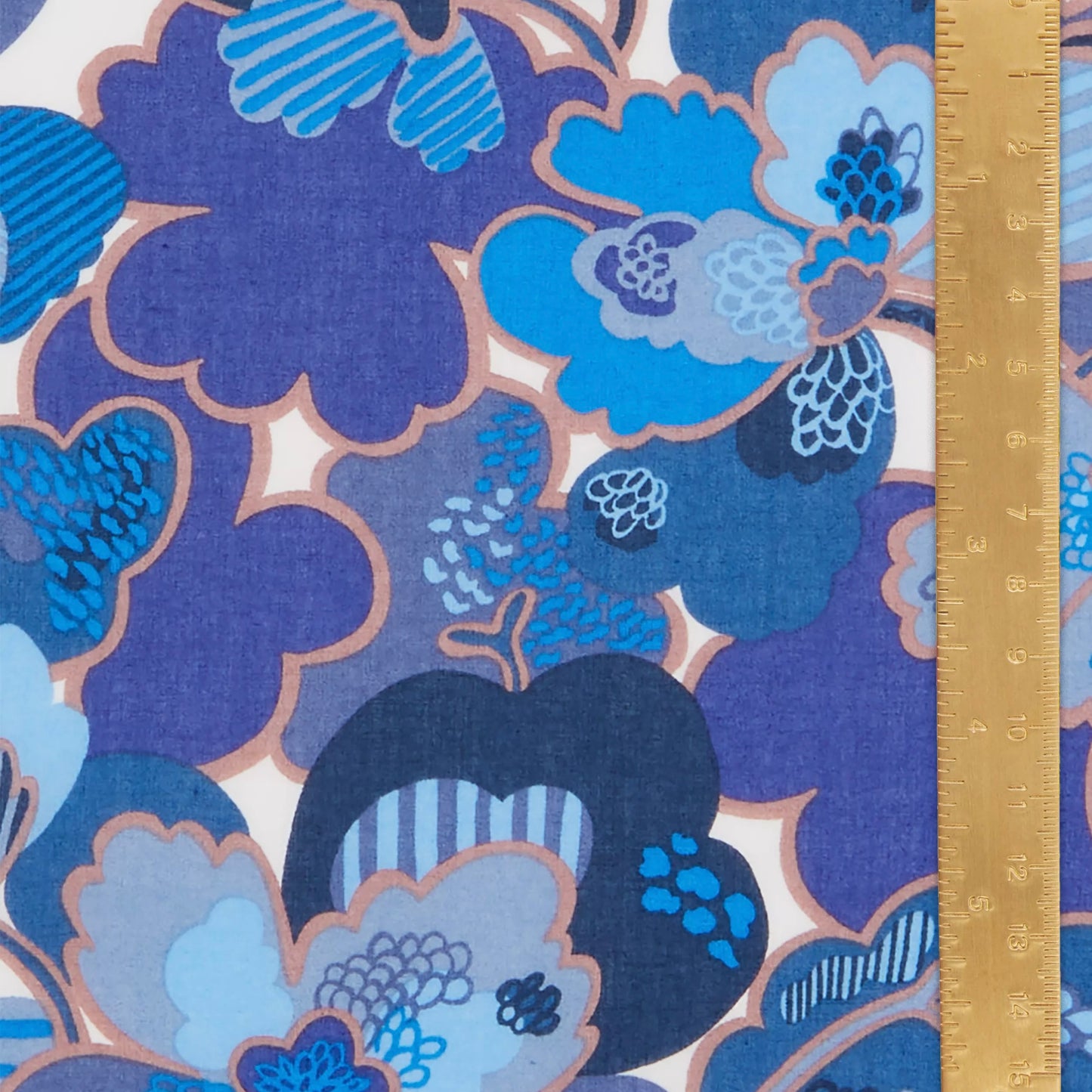 Liberty Fabrics Prospect Flower B Tana Lawn Cotton