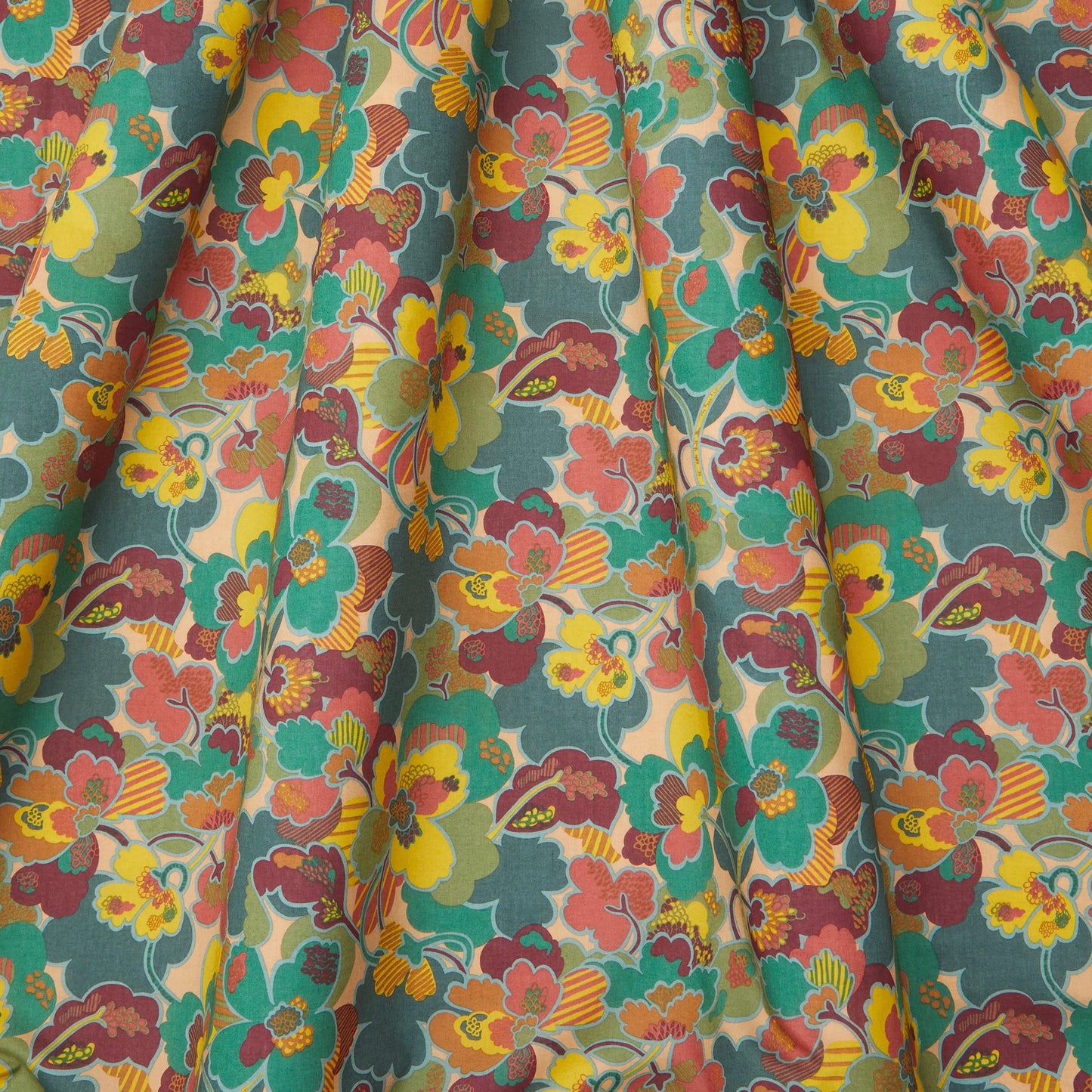 Liberty Fabrics Prospect Flower C Tana Lawn Cotton