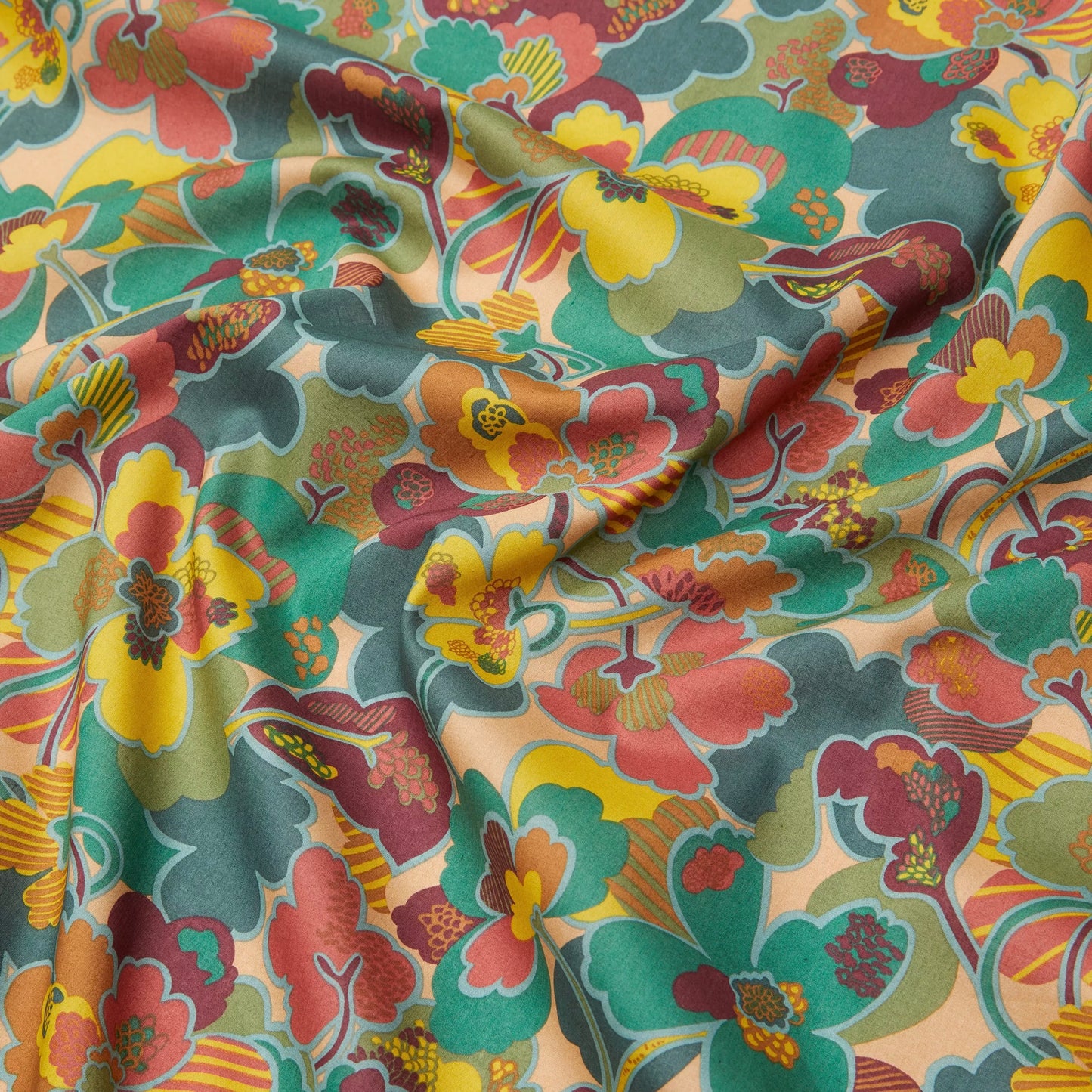 Liberty Fabrics Prospect Flower C Tana Lawn Cotton