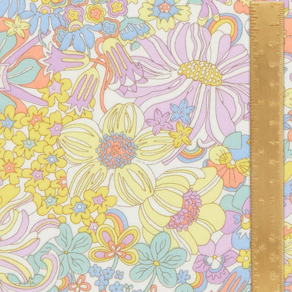 Liberty Fabrics Rainbow Garden C Tana Lawn Cotton