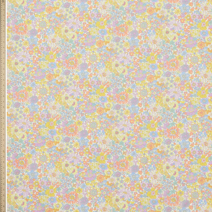 Liberty Fabrics Rainbow Garden C Tana Lawn Cotton