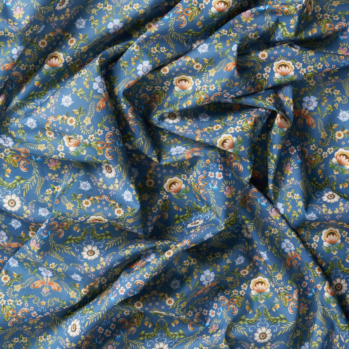 Liberty Fabrics Rosemaling C Tana Lawn Cotton