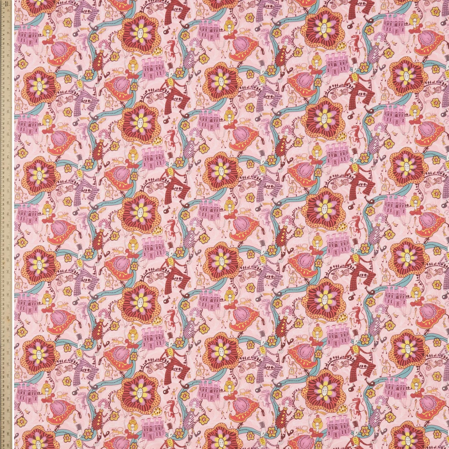 Liberty Fabrics Grayson Perry for Liberty Shirley Smith C Tana Lawn Cotton