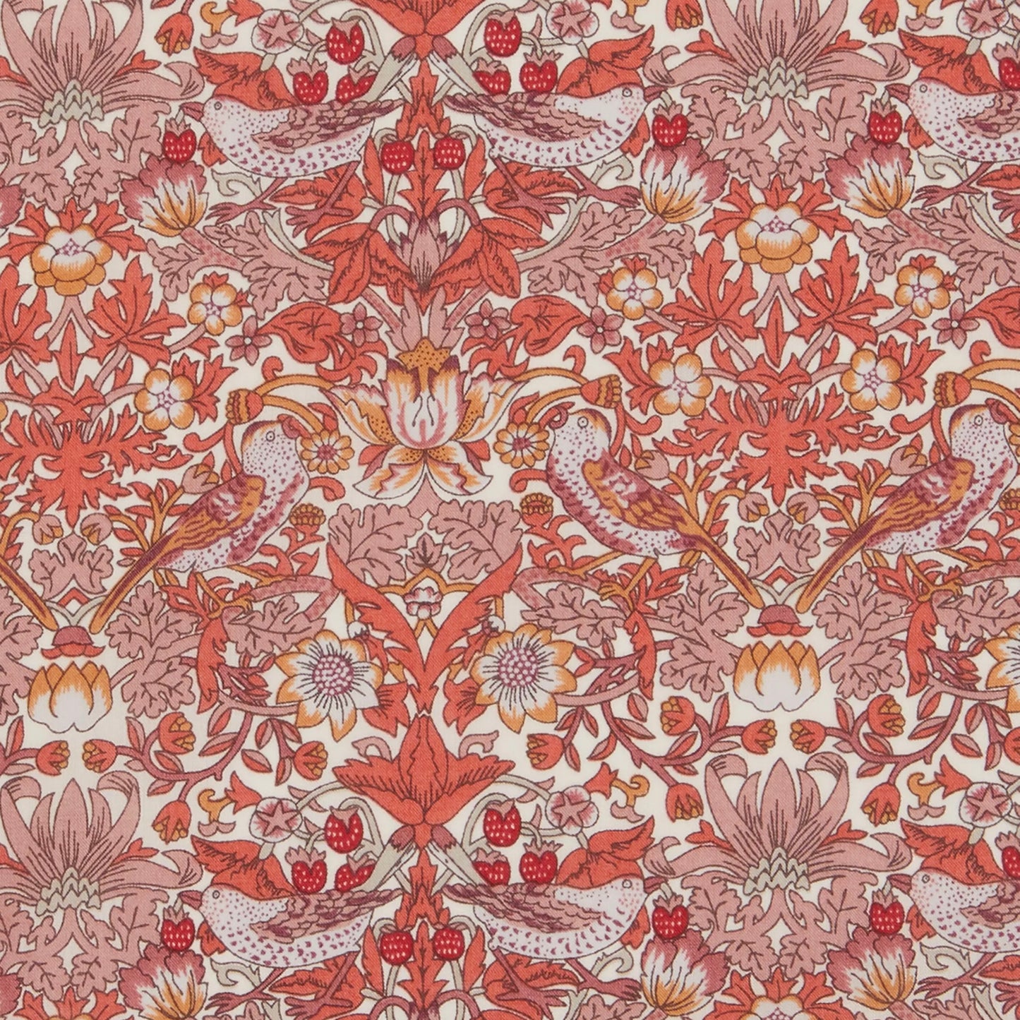 Liberty Fabrics Strawberry Thief Spring D Tana Lawn Cotton