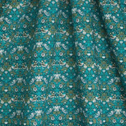 Liberty Fabrics Strawberry Thief T Tana Lawn Cotton (Metallic)