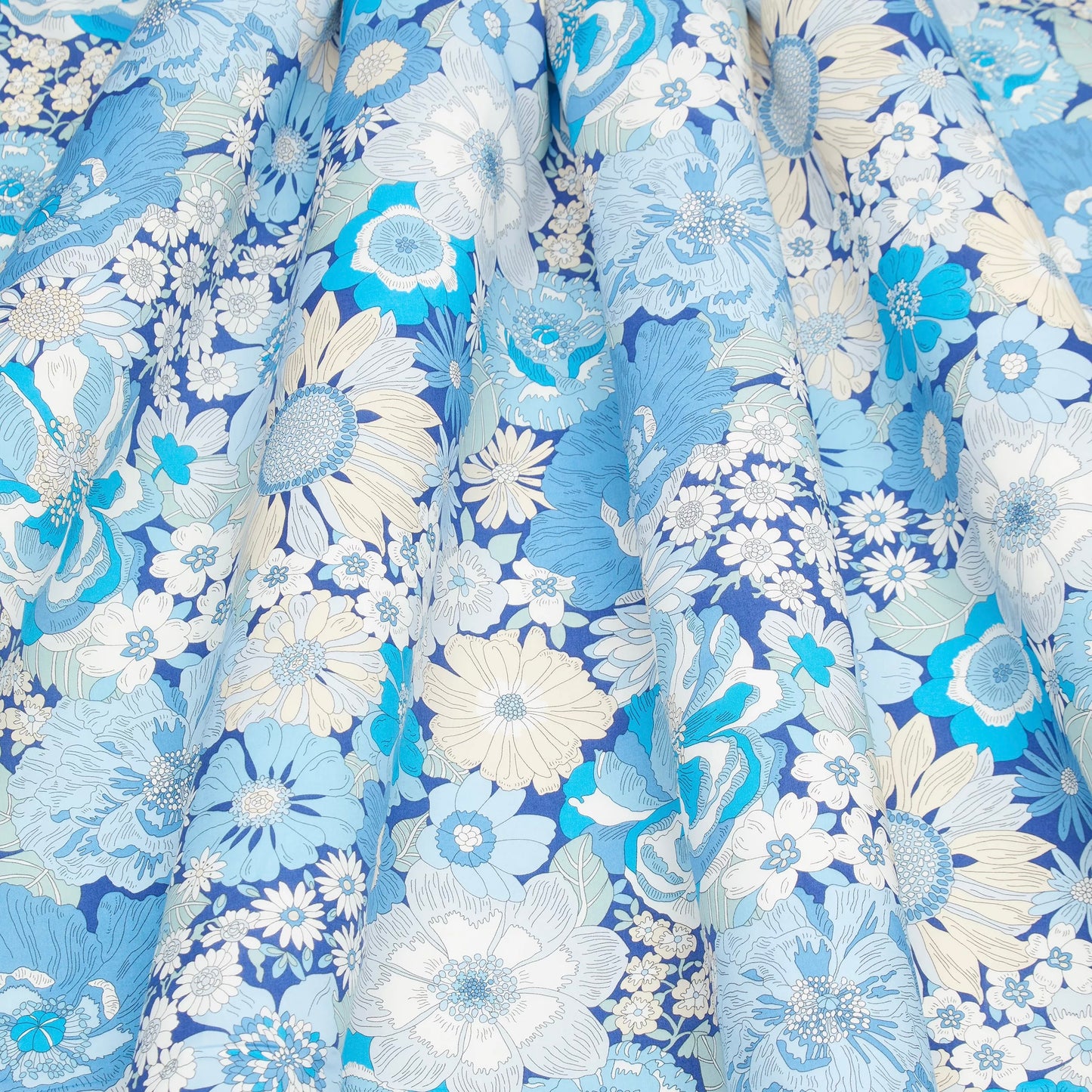 Liberty Fabrics Summers in the Sun C Tana Lawn Cotton