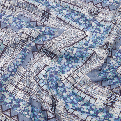 Liberty Fabrics Tudor Berry C Tana Lawn Cotton