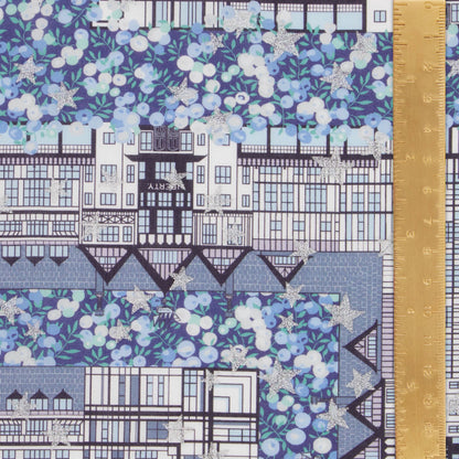 Liberty Fabrics Tudor Berry C Tana Lawn Cotton