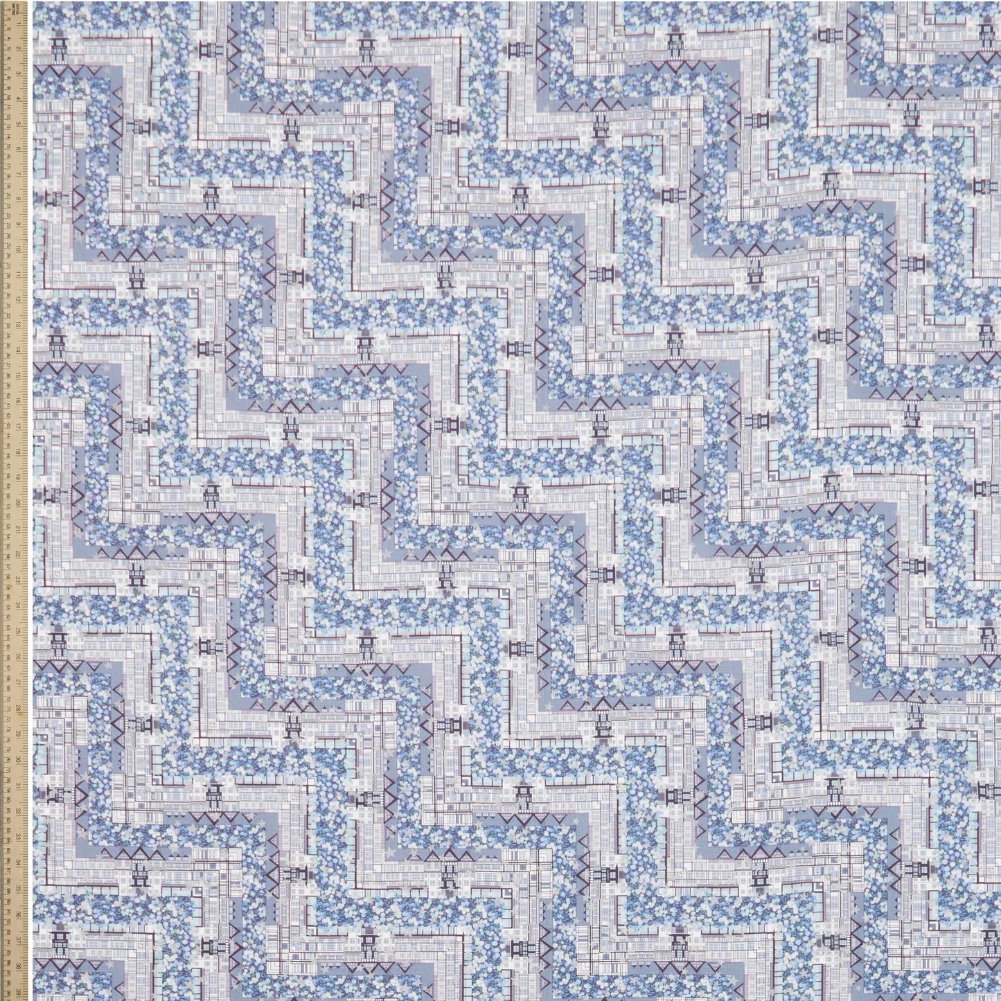 Liberty Fabrics Tudor Berry C Tana Lawn Cotton