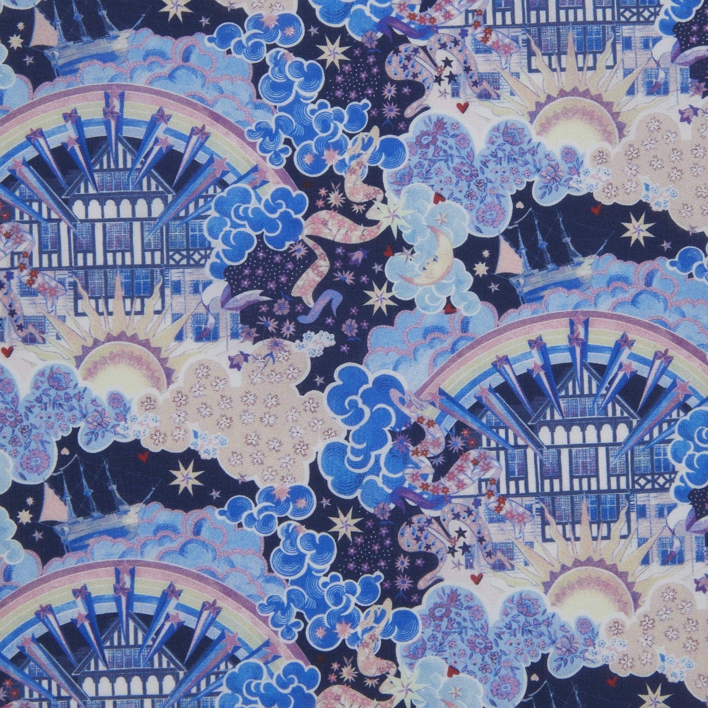 Liberty Fabrics Tudor Dream C Organic Tana Lawn Cotton