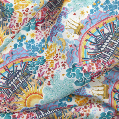 Liberty Fabrics Tudor Dream B Organic Tana Lawn Cotton