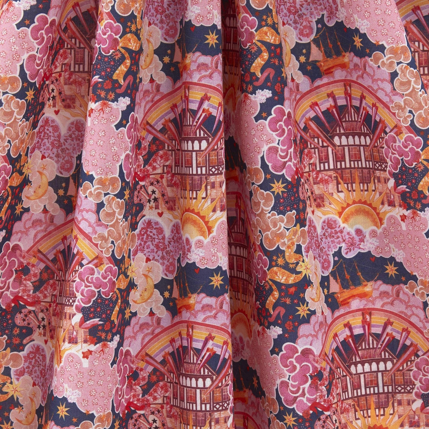 Liberty Fabrics Tudor Dream A Organic Tana Lawn Cotton
