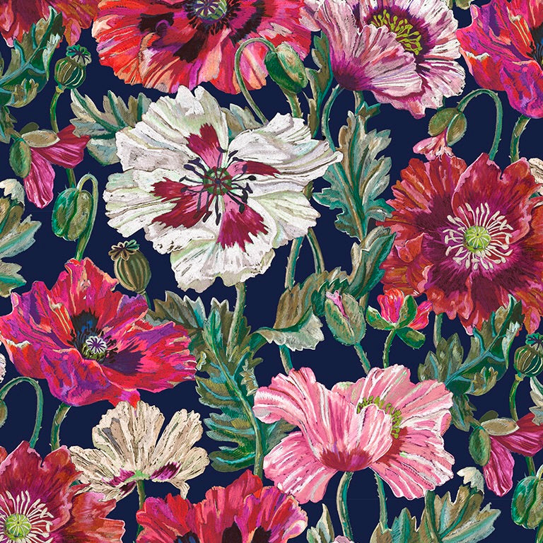 Liberty Fabrics Poppy Amelie A Tana Lawn Cotton – The Little World of ...