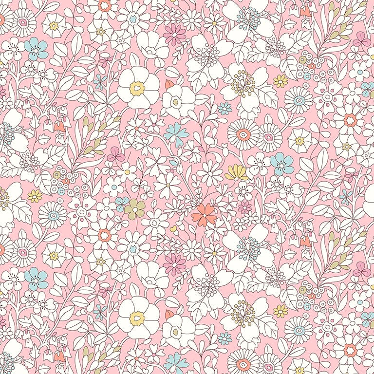 Liberty Fabrics June's Meadow H Tana Lawn Cotton