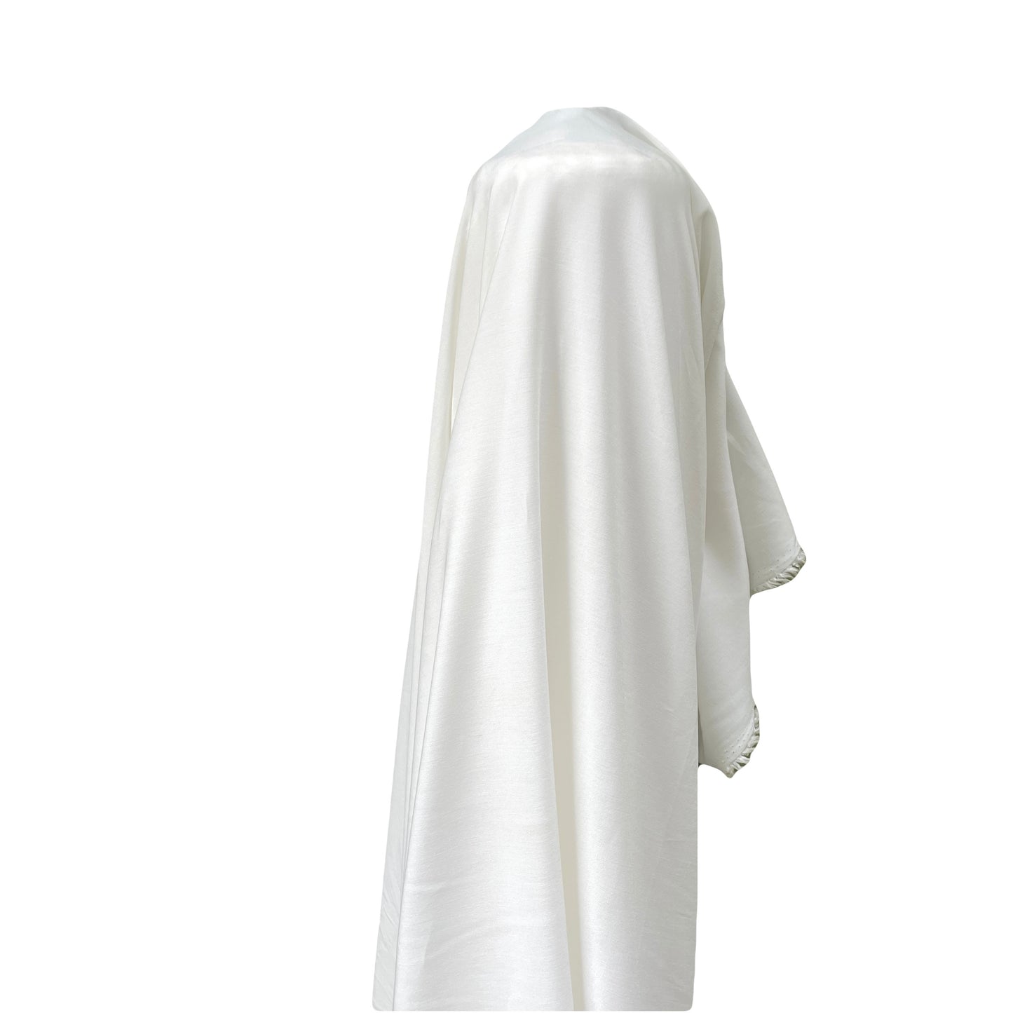 Quality Viscose Challis Dress Fabric - Plain - Ivory