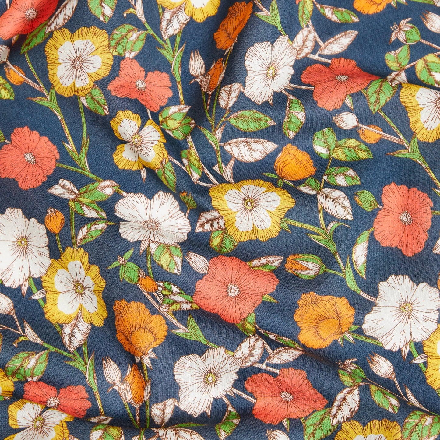 Liberty Fabrics Wild Petals C Organic Tana Lawn Cotton