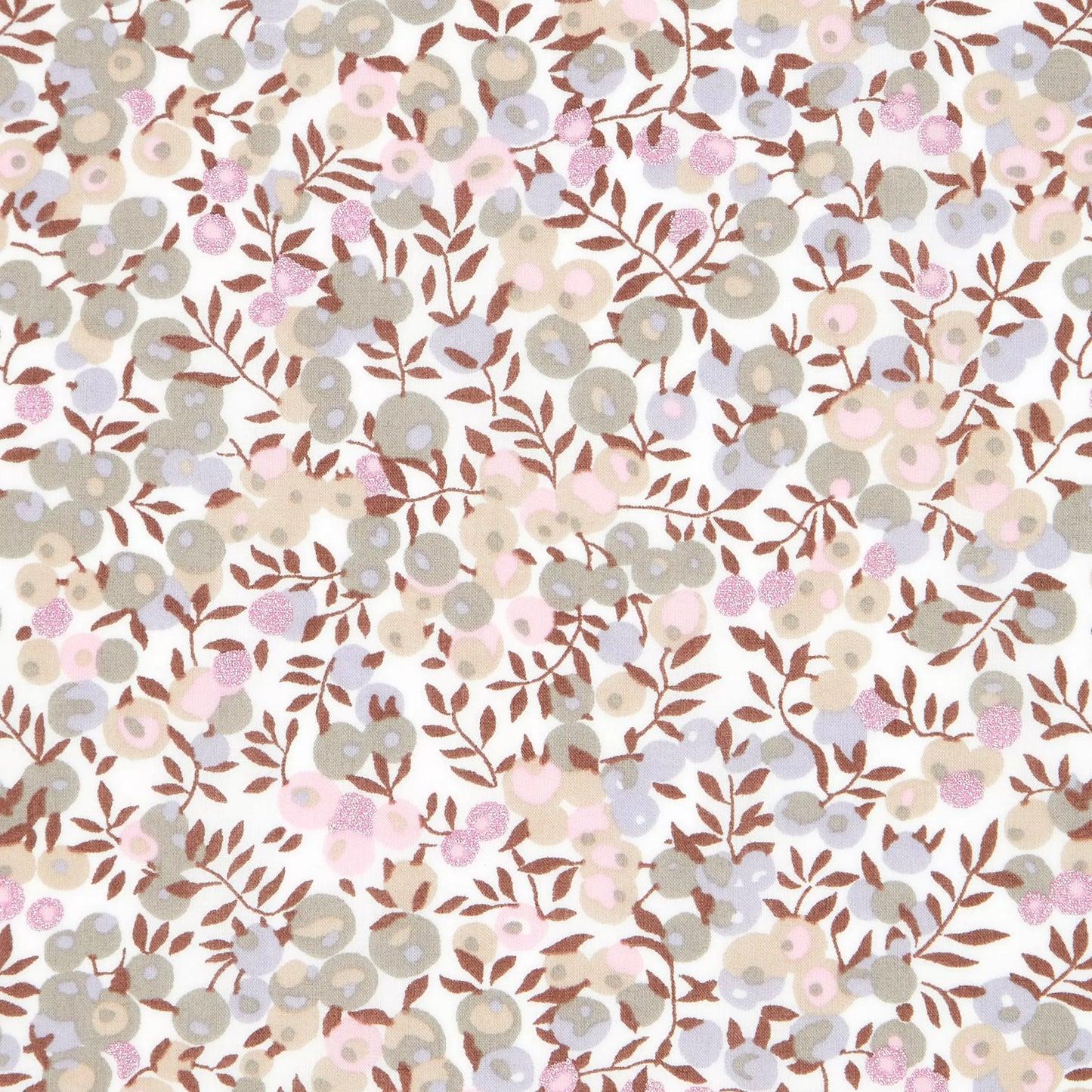 Liberty Fabrics Wiltshire AC Tana Lawn Cotton (Metallic)