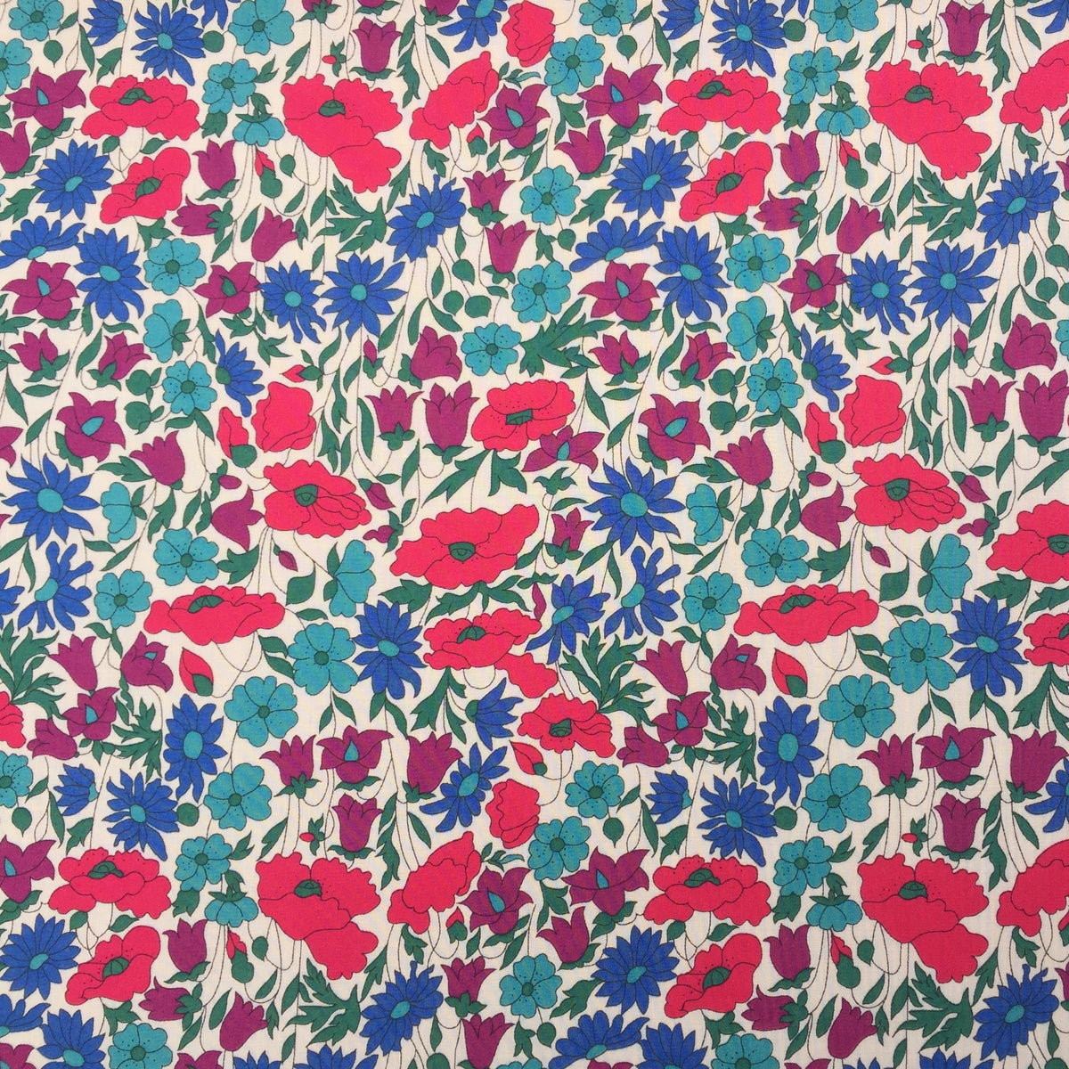 Liberty Fabrics Poppy and Daisy N Tana Lawn Cotton – The Little World ...