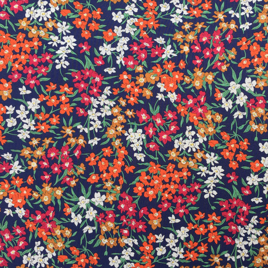 Liberty Fabrics Sea Blossoms C Tana Lawn Cotton