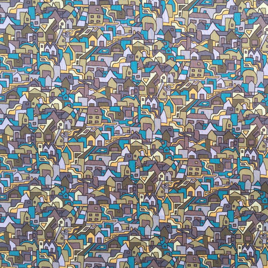 Liberty Fabrics Small Town B Tana Lawn Cotton