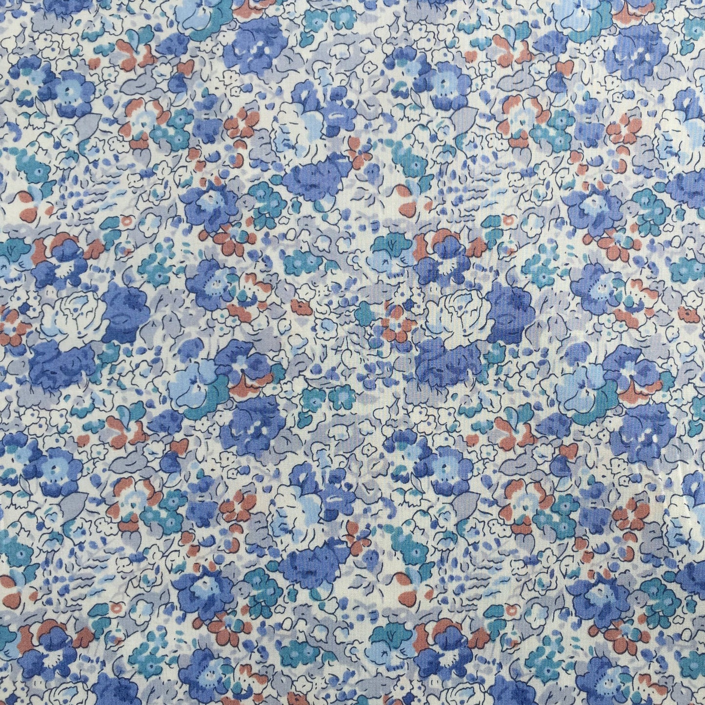 Liberty Fabrics Claire Aude B Bawełna trawnikowa Tana organiczna