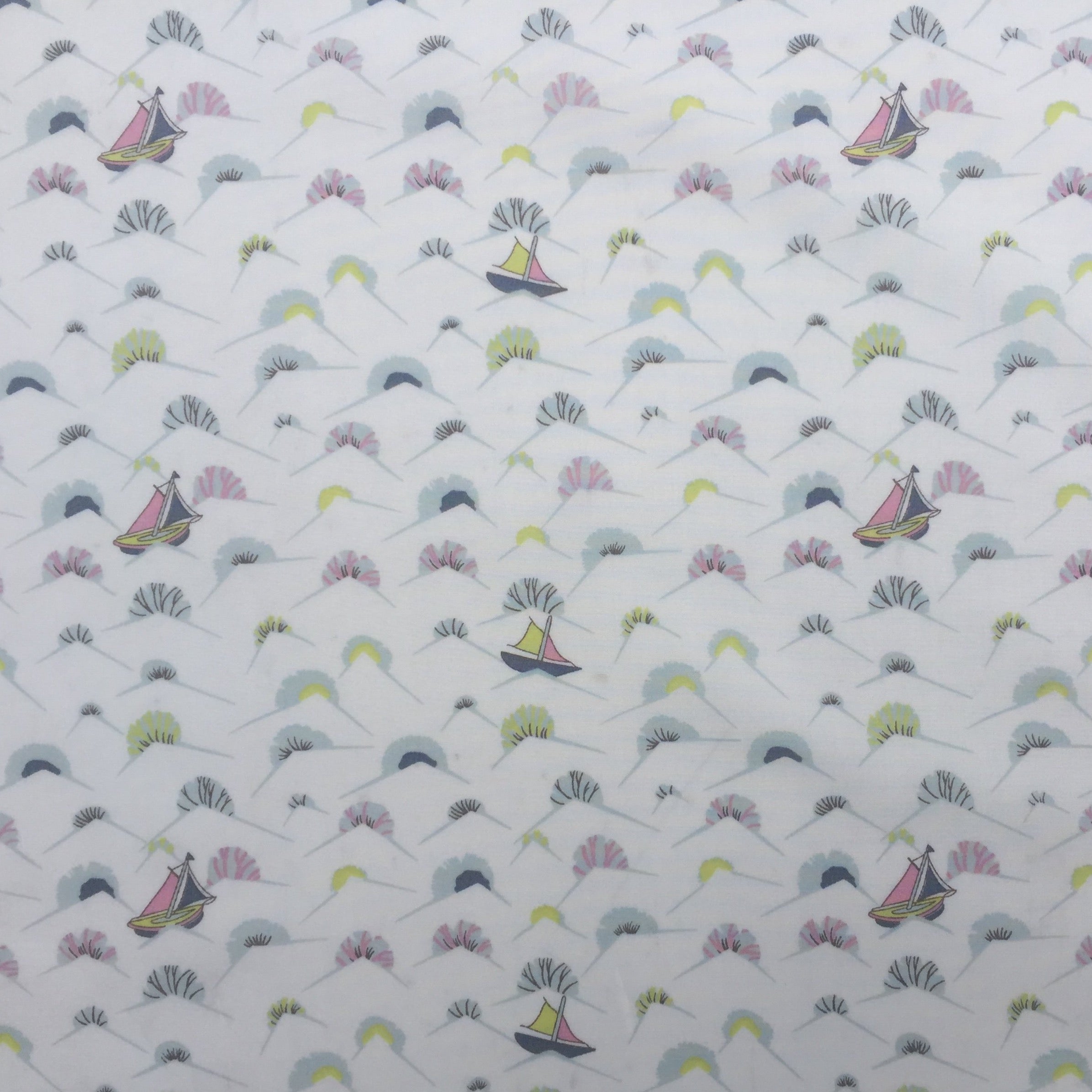 Liberty Fabrics My Ship B Tana Lawn Cotton – The Little World of Fabric