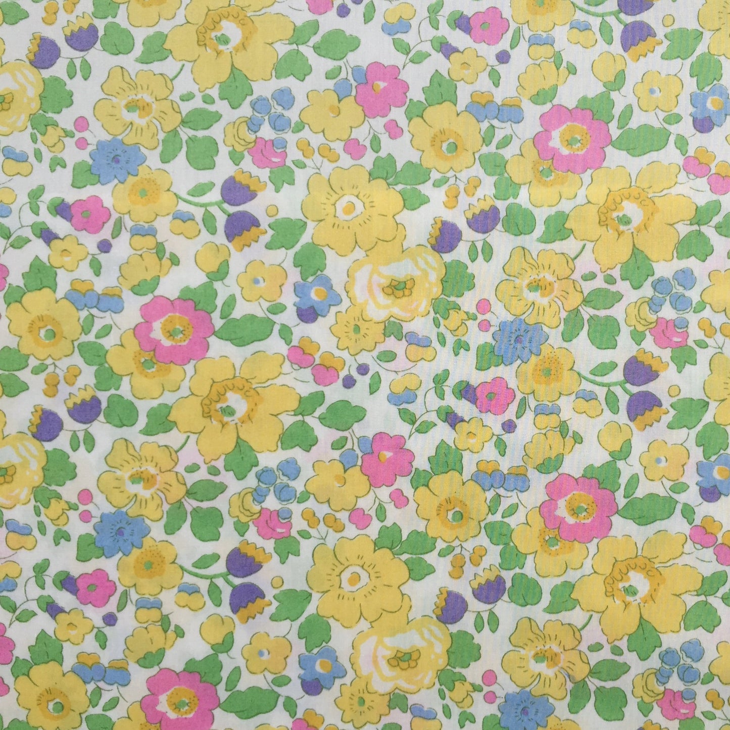 Liberty Fabrics Betsy Kapas Rumput Tana Organik