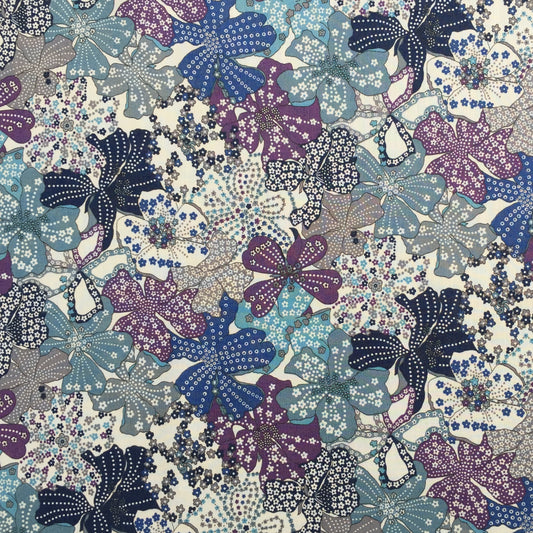 Liberty Fabrics Mauvey B Tana Lawn Cotton