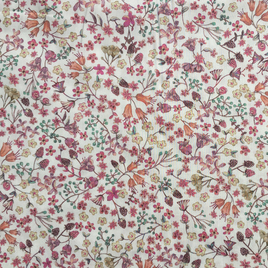 Liberty Fabrics Donna Leigh C økologisk Tana græsplæne bomuld