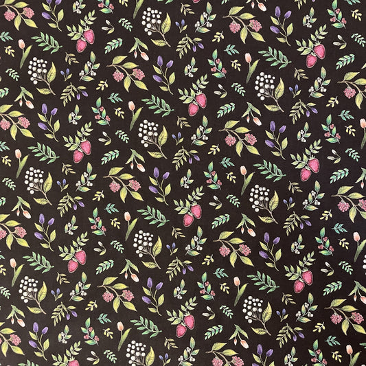 Liberty Fabrics Berry Garden C Tana Lawn Cotton