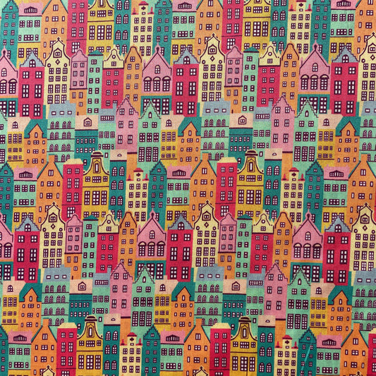 Liberty Fabrics Copenhagen Street B Tana Lawn Cotton