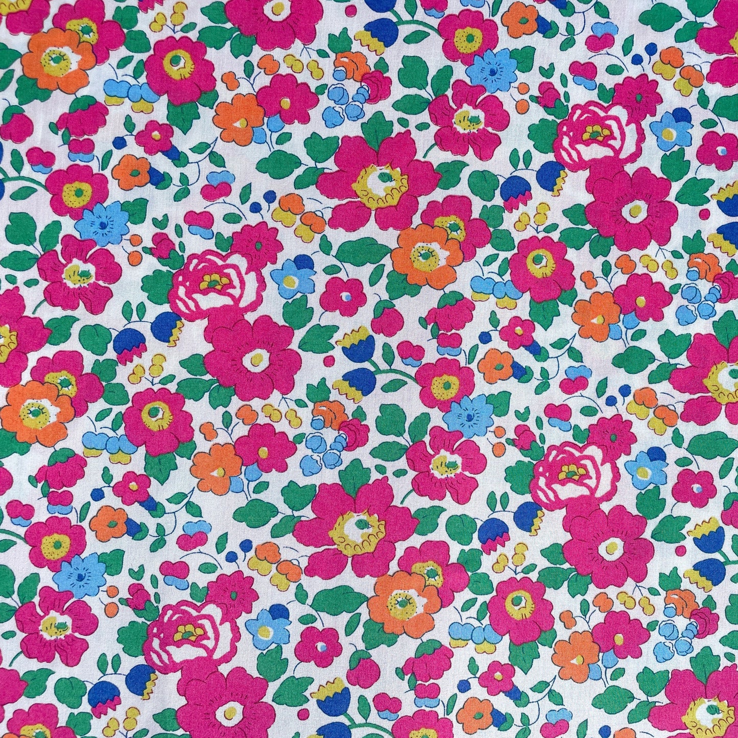 Liberty Fabrics Betsy V Tana Bawełna trawnikowa